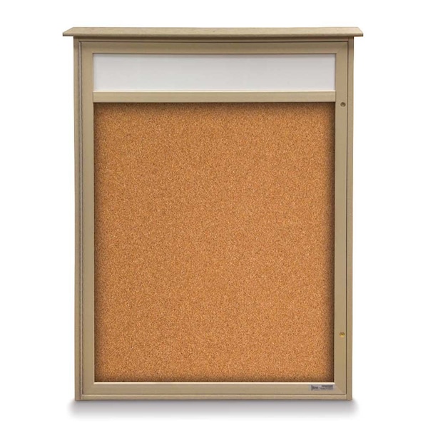Double Door Enclosed Indoor Letterboard